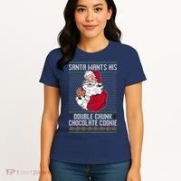 Double Chunk Chocolate Cookie Ugly Women's T-Shirt thumb 4
