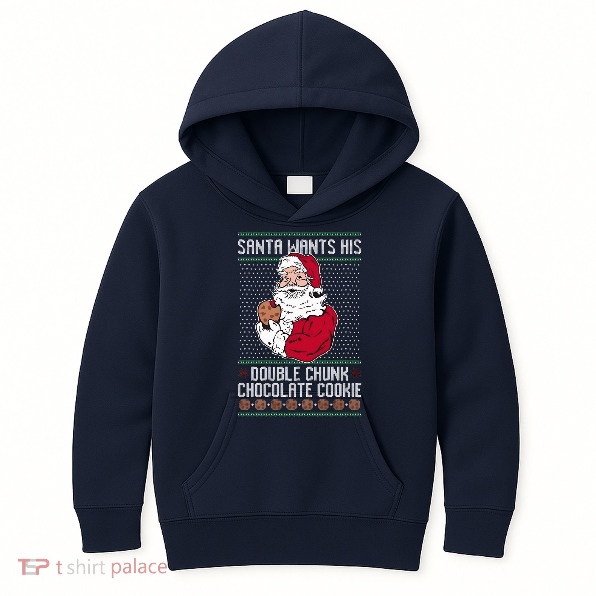Double Chunk Chocolate Cookie Ugly Kids Hoodie