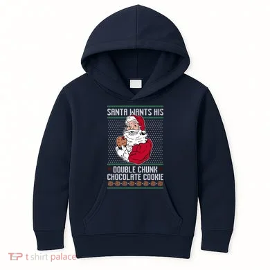 Double Chunk Chocolate Cookie Ugly Kids Hoodie