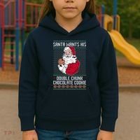 Double Chunk Chocolate Cookie Ugly Kids Hoodie thumb 3