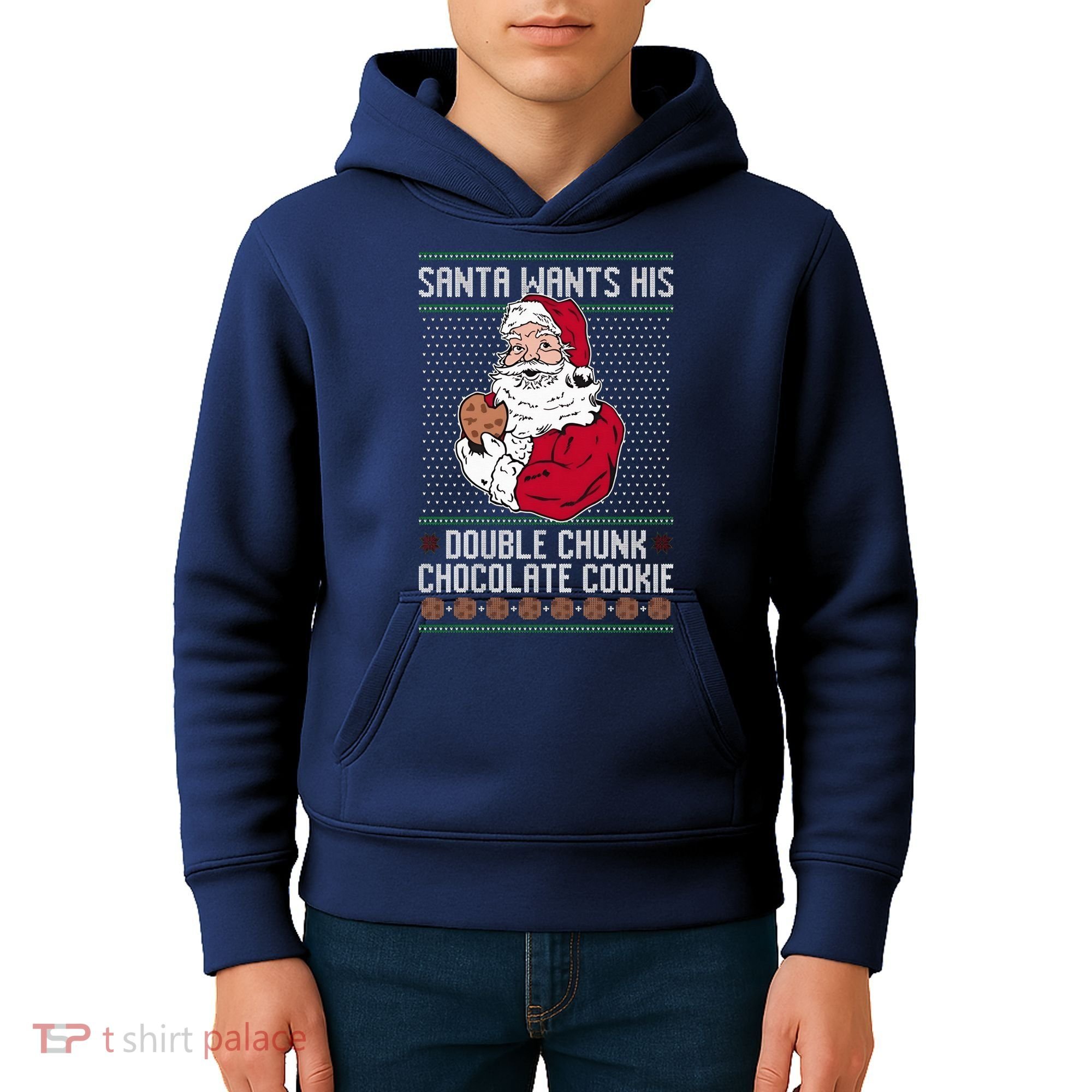 Double Chunk Chocolate Cookie Ugly Kids Hoodie