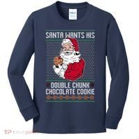 Double Chunk Chocolate Cookie Ugly Kids Long Sleeve Shirt thumb 0