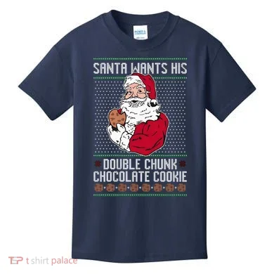 Double Chunk Chocolate Cookie Ugly Kids T-Shirt