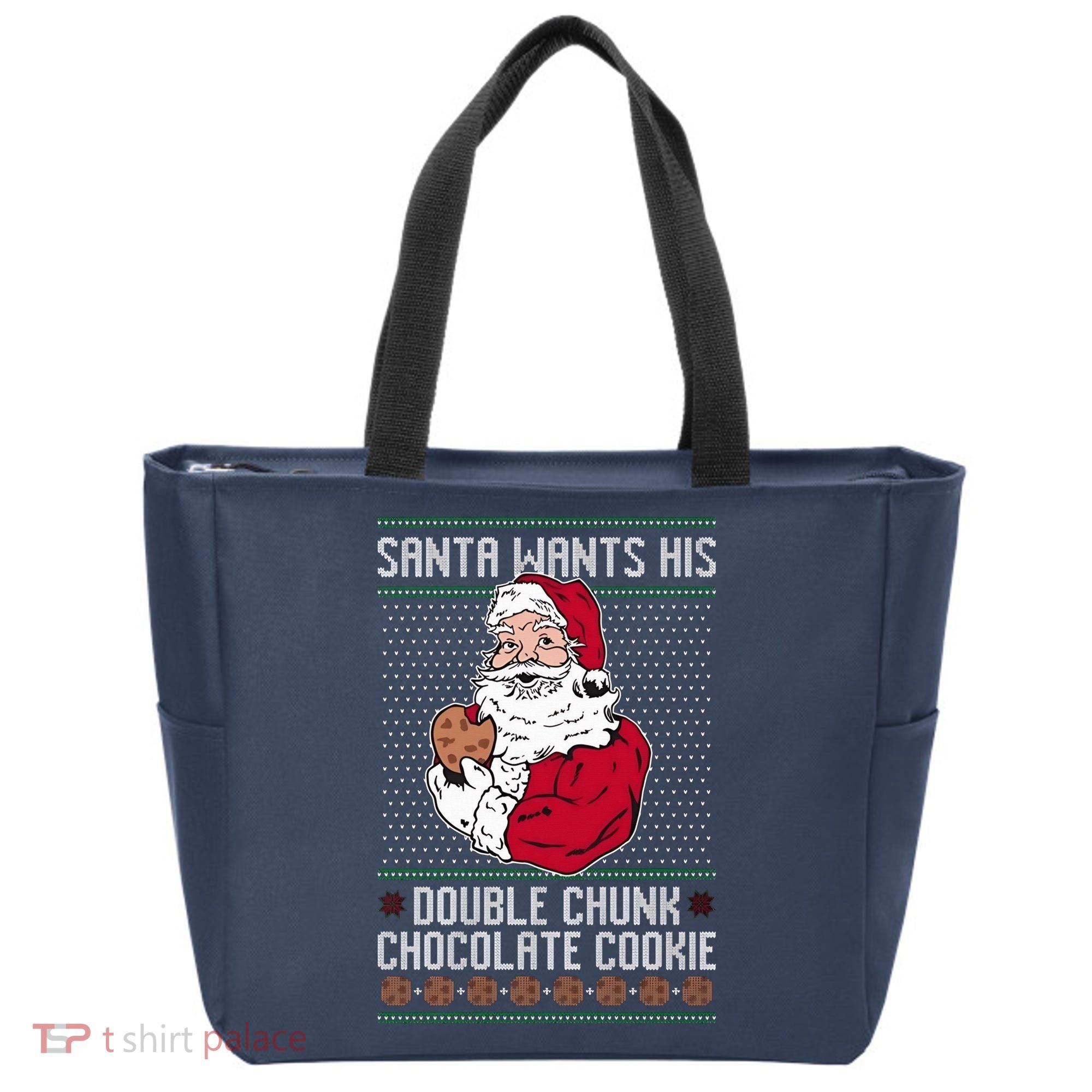 Double Chunk Chocolate Cookie Ugly Tote Bag