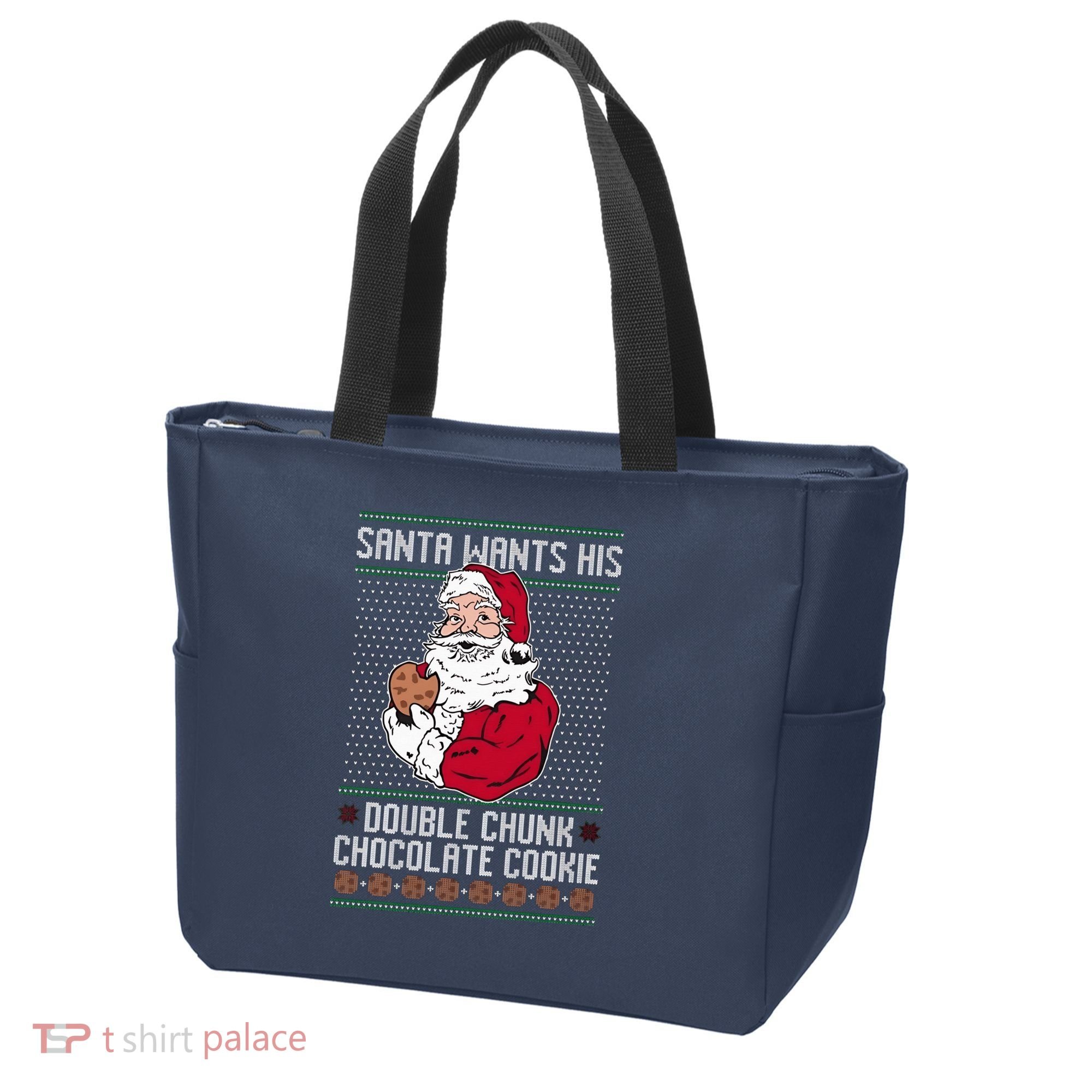 Double Chunk Chocolate Cookie Ugly Tote Bag
