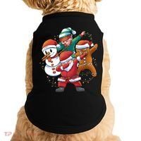 Dabbing Christmas Characters Holiday Doggie Tank thumb 0