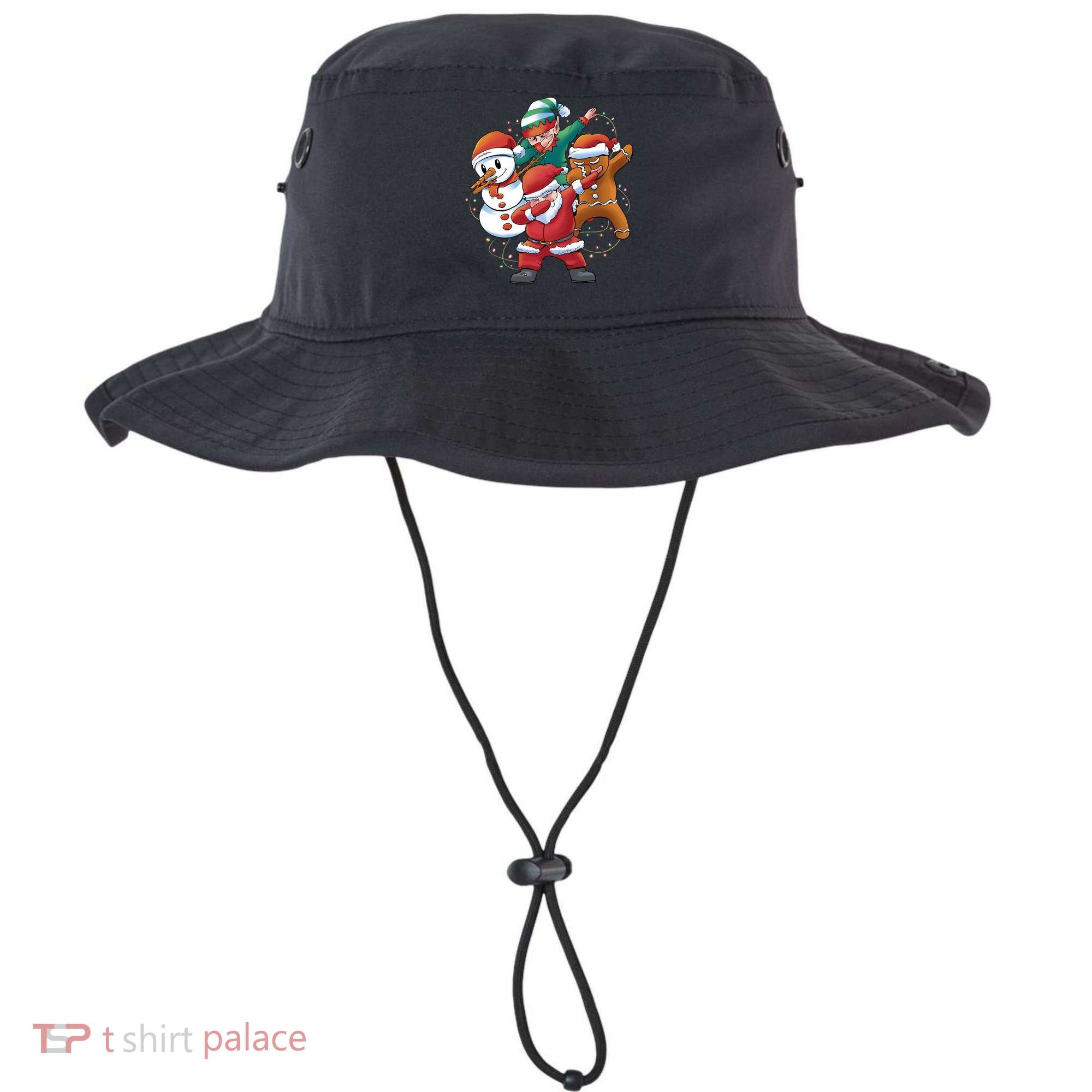 Dabbing Christmas Characters Holiday Bucket Hat