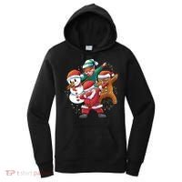 Dabbing Christmas Characters Holiday Women's Hoodie thumb 0