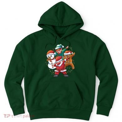 Dabbing Christmas Characters Holiday Hoodie