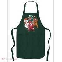Dabbing Christmas Characters Holiday Apron thumb 0