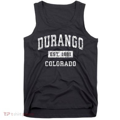 Durango Colorado Co Vintage Established Sports Tank Top