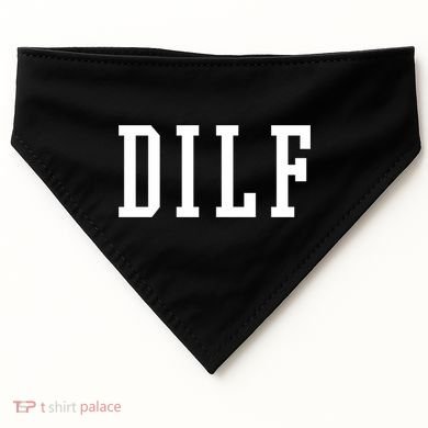 Dilf Crewneck Cool Gift USA-Made Doggie Bandana