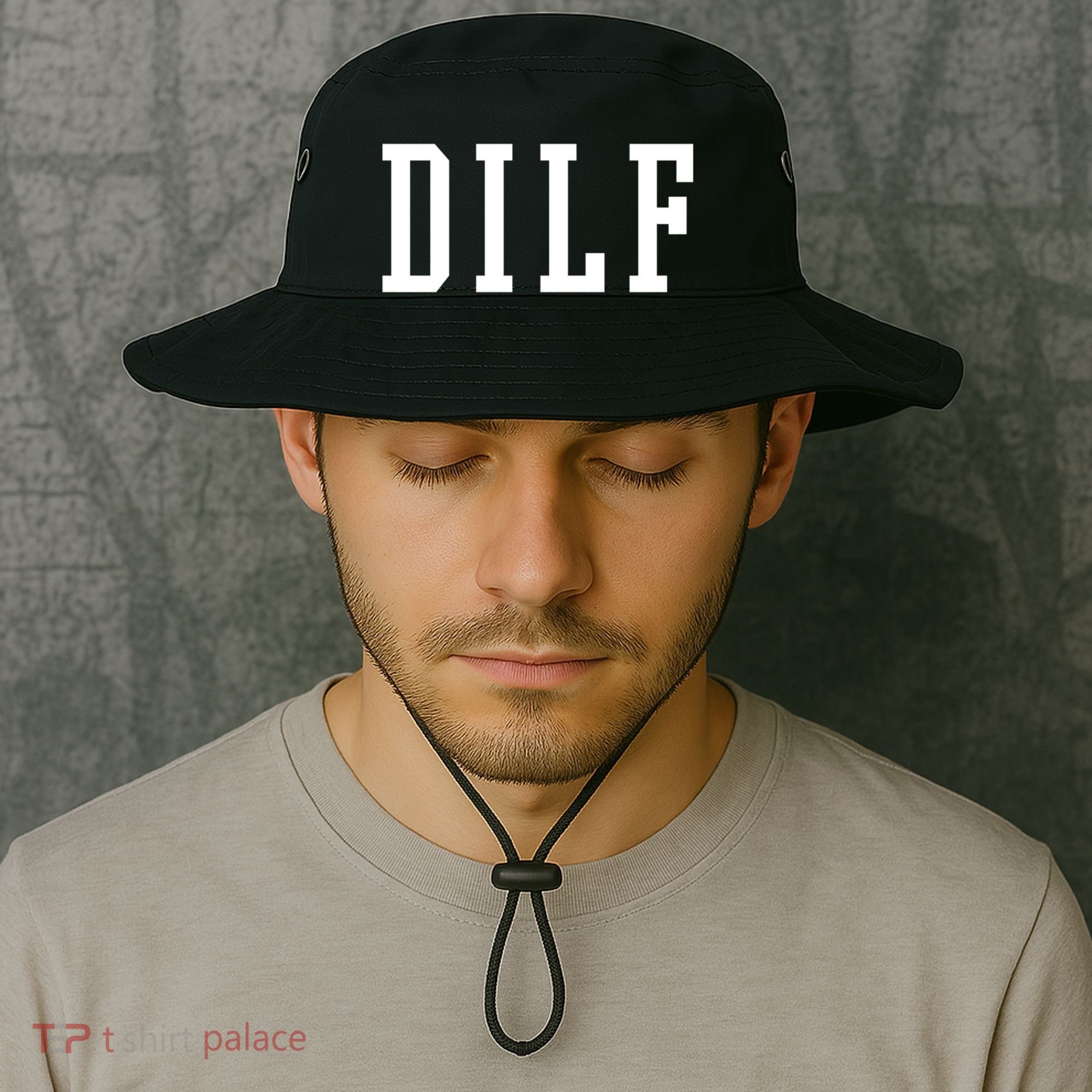 Dilf Crewneck Cool Gift Bucket Hat