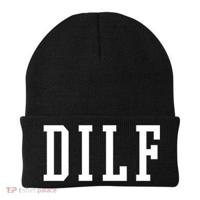 Dilf Crewneck Cool Gift Beanie