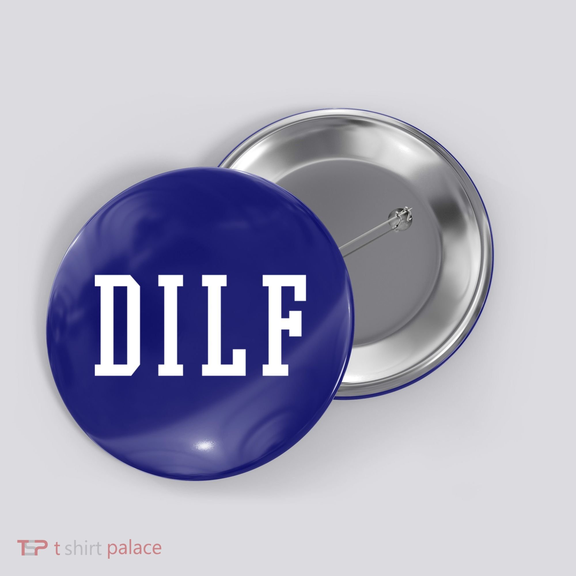 Dilf Crewneck Cool Gift Button