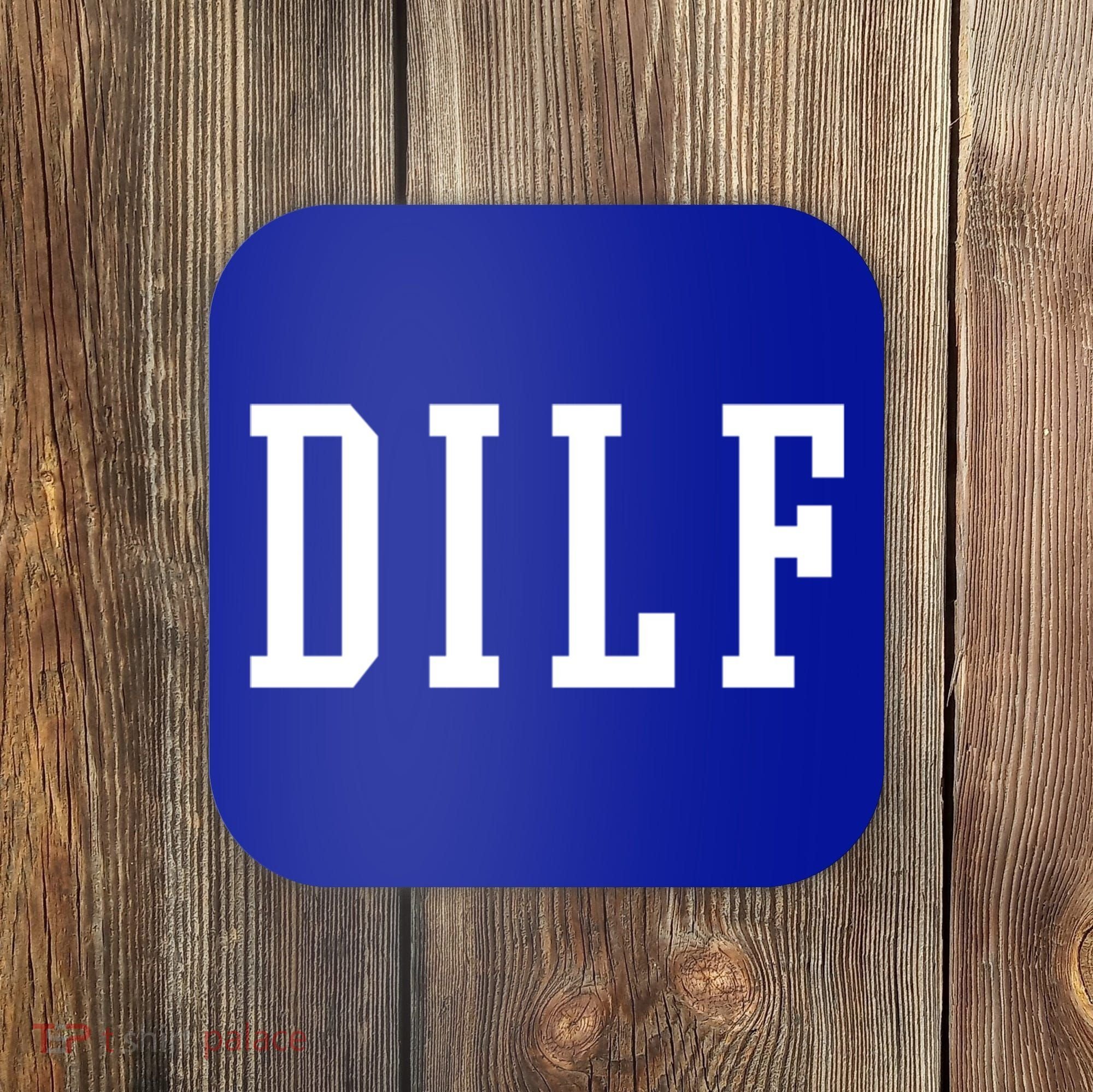 Dilf Crewneck Cool Gift Coaster