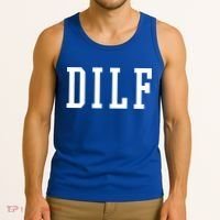 Dilf Crewneck Cool Gift Tank Top thumb 3