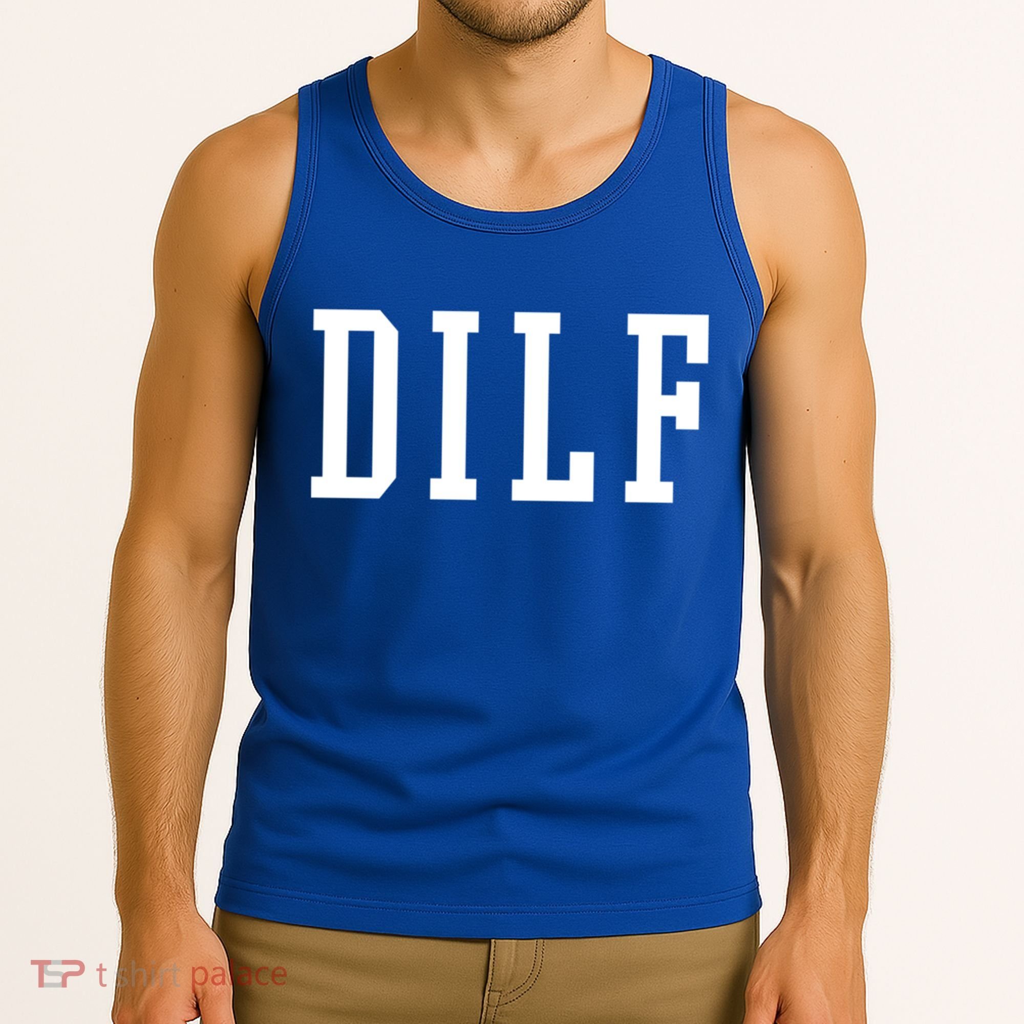 Dilf Crewneck Cool Gift Tank Top