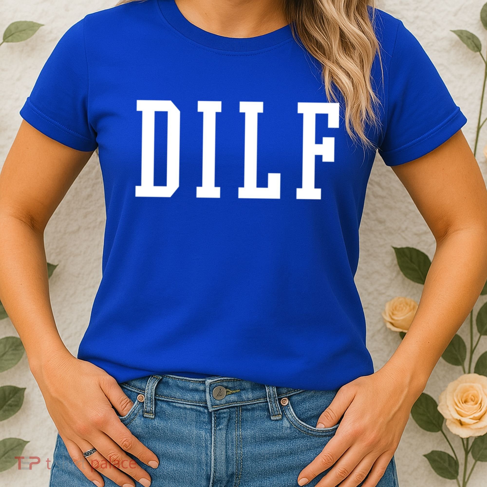 Dilf Crewneck Cool Gift Women's T-Shirt