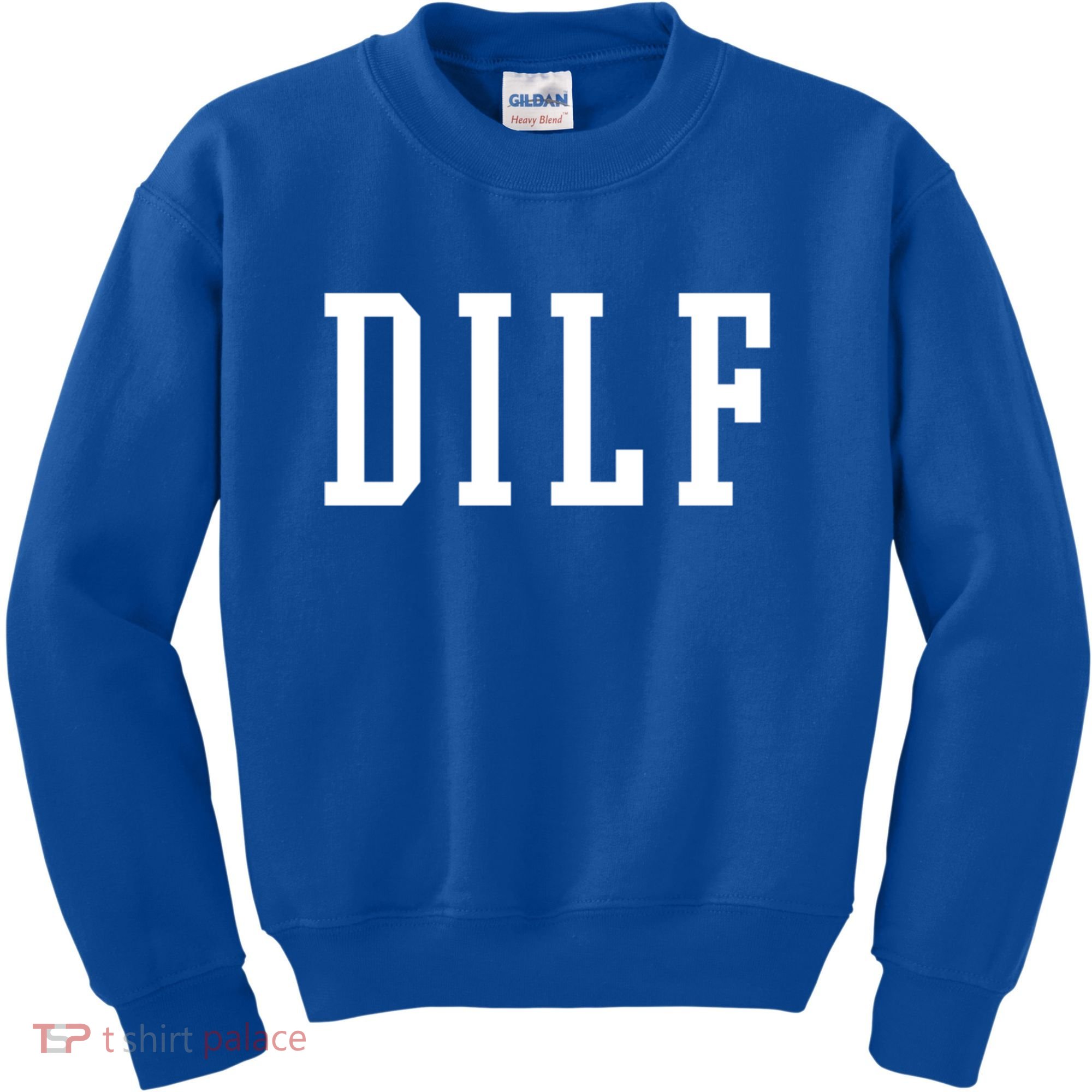Dilf Crewneck Cool Gift Kids Sweatshirt