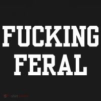 Double Cross Clothing Co Fucking Feral Women's Hoodie thumb 2