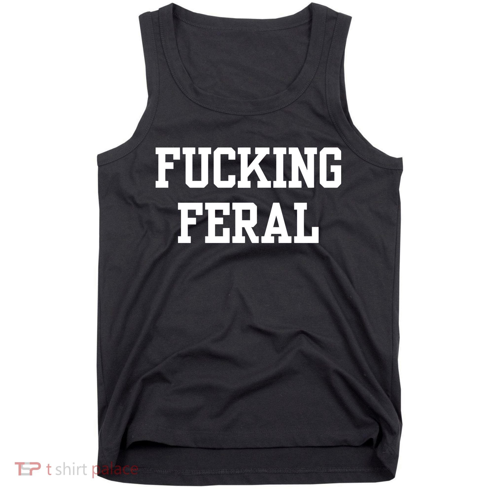 Double Cross Clothing Co Fucking Feral Tank Top