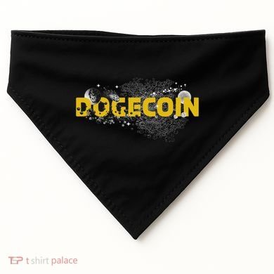 Dogecoin Cryptocurrency Crypto USA-Made Doggie Bandana