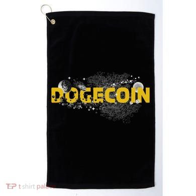 Dogecoin Cryptocurrency Crypto Golf Towel