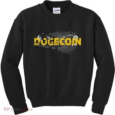 Dogecoin Cryptocurrency Crypto Kids Sweatshirt