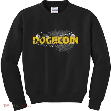 Dogecoin Cryptocurrency Crypto Kids Sweatshirt