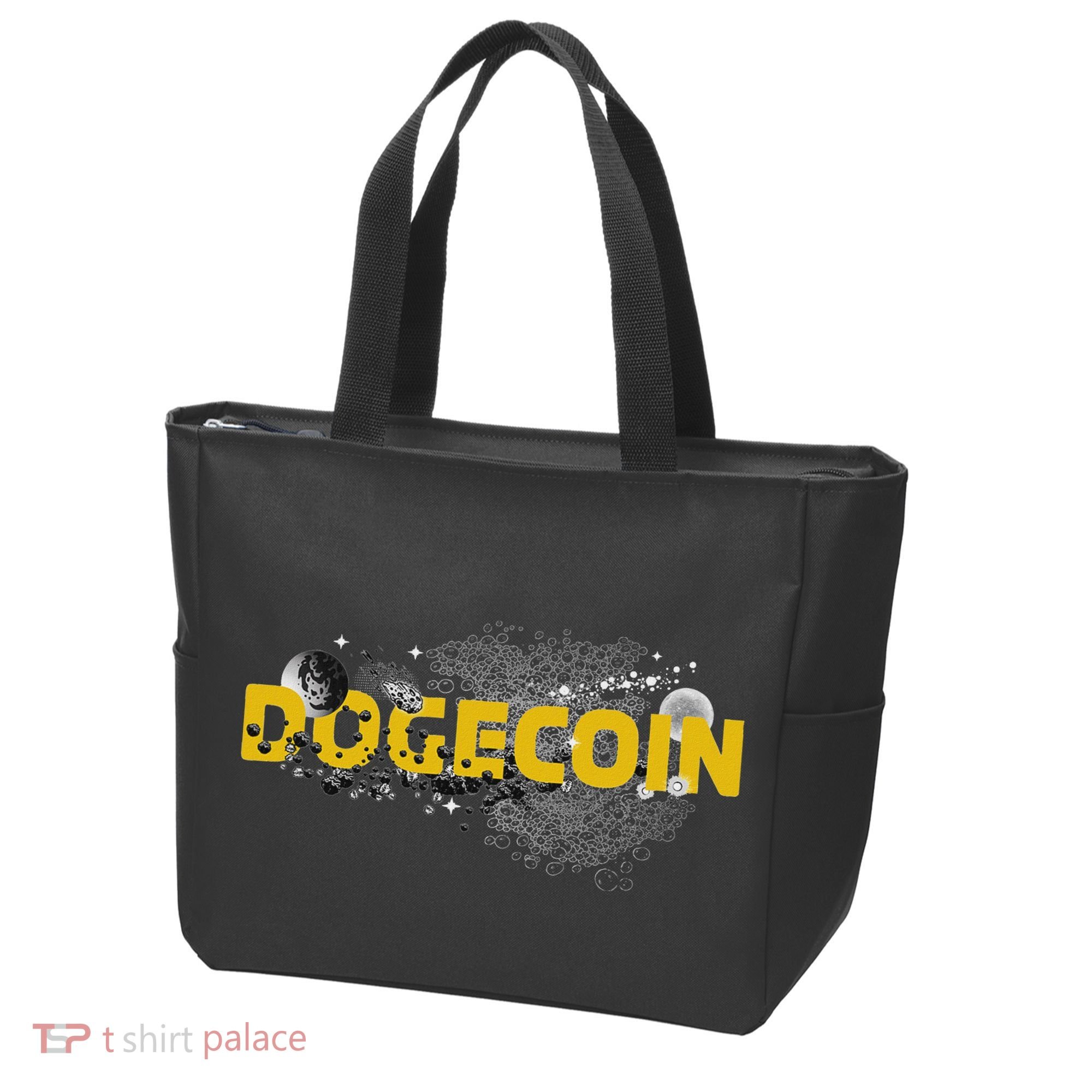 Dogecoin Cryptocurrency Crypto Tote Bag