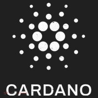 Distressed Cardano Cryptocurrency Logo Hat thumb 2