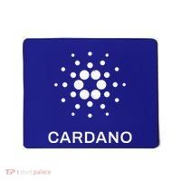Distressed Cardano Cryptocurrency Logo Mousepad thumb 0