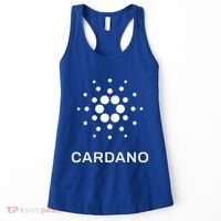Distressed Cardano Cryptocurrency Logo Women's Tank Top thumb 0