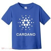 Distressed Cardano Cryptocurrency Logo Toddler T-Shirt thumb 0