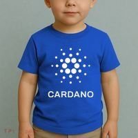 Distressed Cardano Cryptocurrency Logo Toddler T-Shirt thumb 2