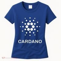 Distressed Cardano Cryptocurrency Logo Women's T-Shirt thumb 0