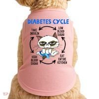 Diabetes Cycle Diabetes Awareness Funny Cat Lover Doggie Tank thumb 0