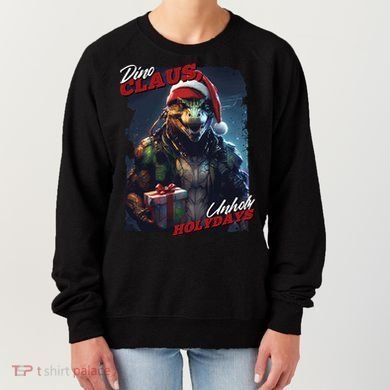 Dino Claus Women's Sweatshirt