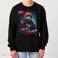 Dino Claus Women's Sweatshirt thumb 0