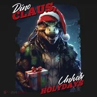 Dino Claus Doggie Tank thumb 4