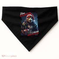 Dino Claus USA-Made Doggie Bandana thumb 0