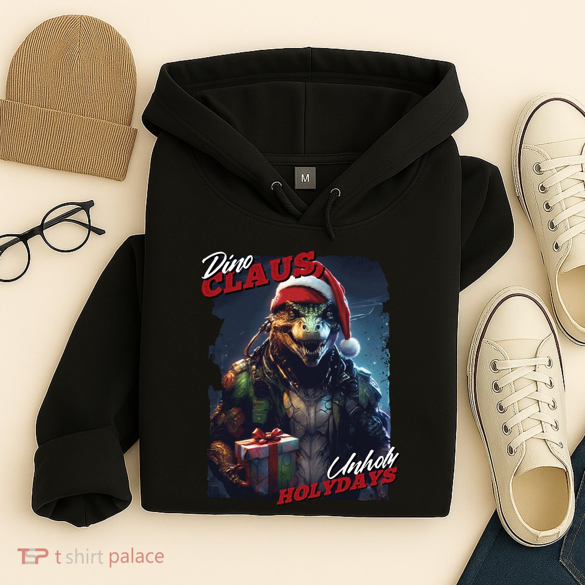 Dino Claus Hoodie