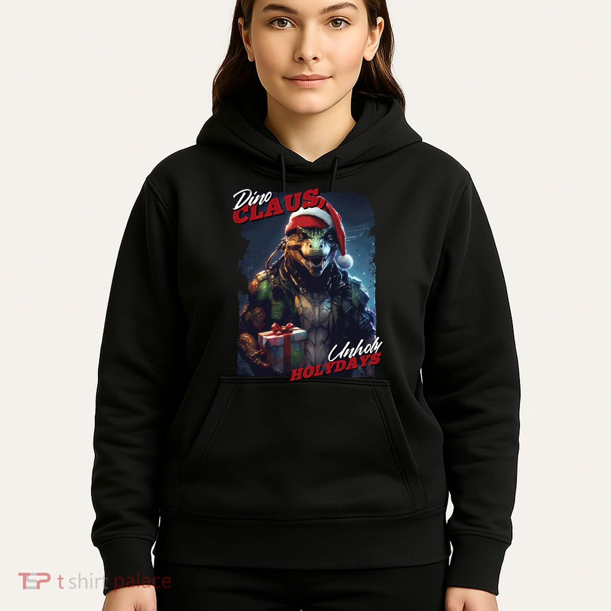 Dino Claus Hoodie