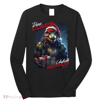 Dino Claus Long Sleeve Shirt