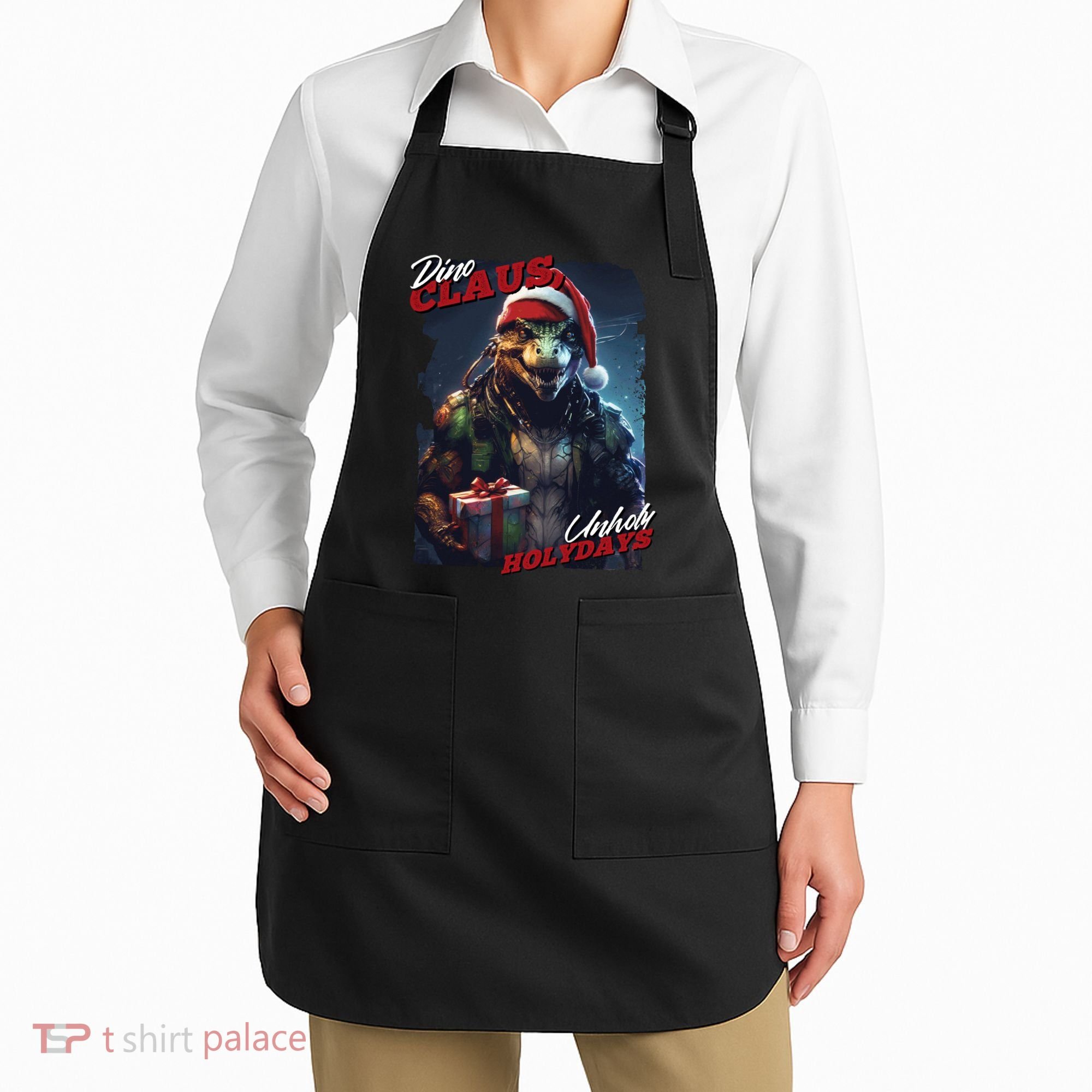 Dino Claus Apron