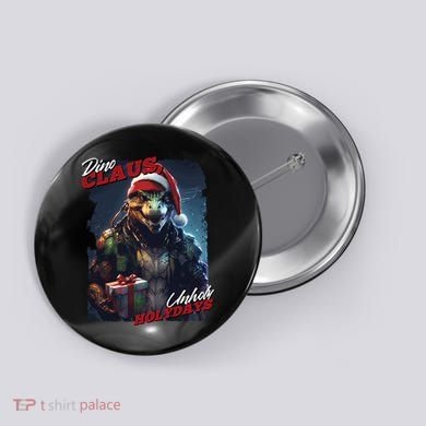 Dino Claus Button