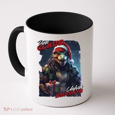 Dino Claus Coffee Mug