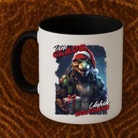 Dino Claus Coffee Mug thumb 2