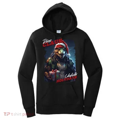 Dino Claus Women's Hoodie